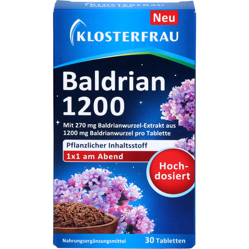 Klosterfrau Baldrian 1200 Tabletten, 30 St. Tabletten