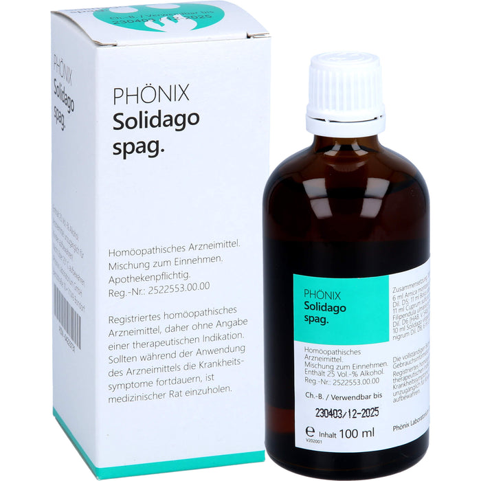 PHÖNIX Solidago spag. Mischung, 100 ml Solution