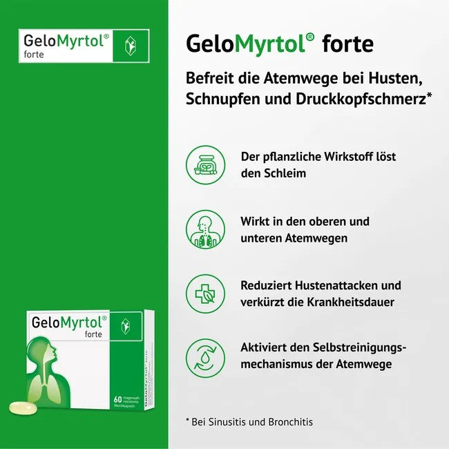 GeloMyrtol forte Kapseln, 60 pc Capsules