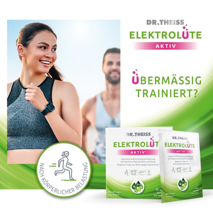Dr.Theiss Elektrolüte AKTIV, 15 pcs. Sachets