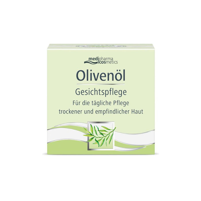 Medipharma Cosmetics Olivenöl Gesichtspflege Creme, 50 ml Creme
