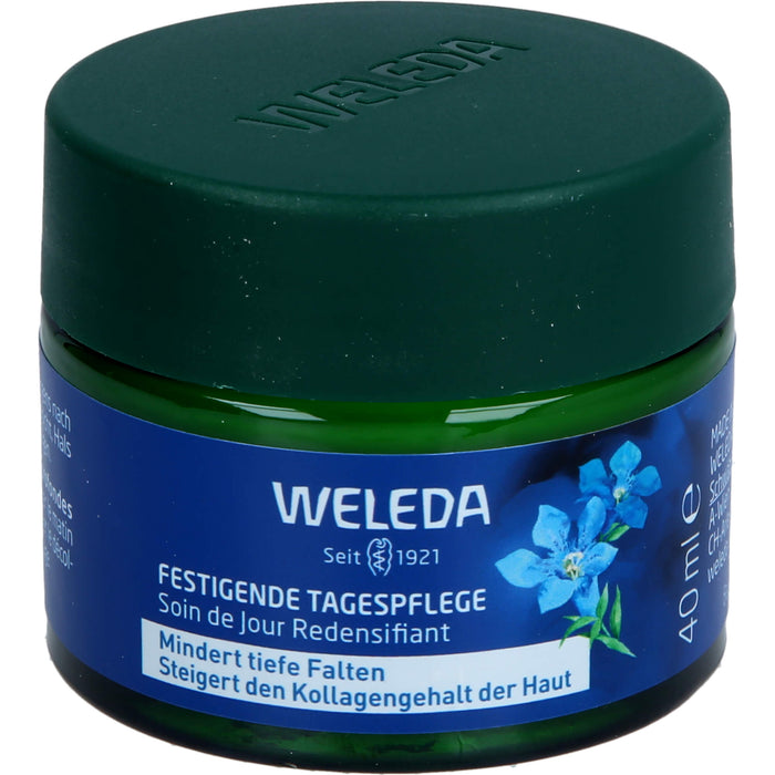 WELEDA festigende Tagespflege mindert tiefe Falten und steigert den Kollagengehalt der Haut, 40 ml Crème