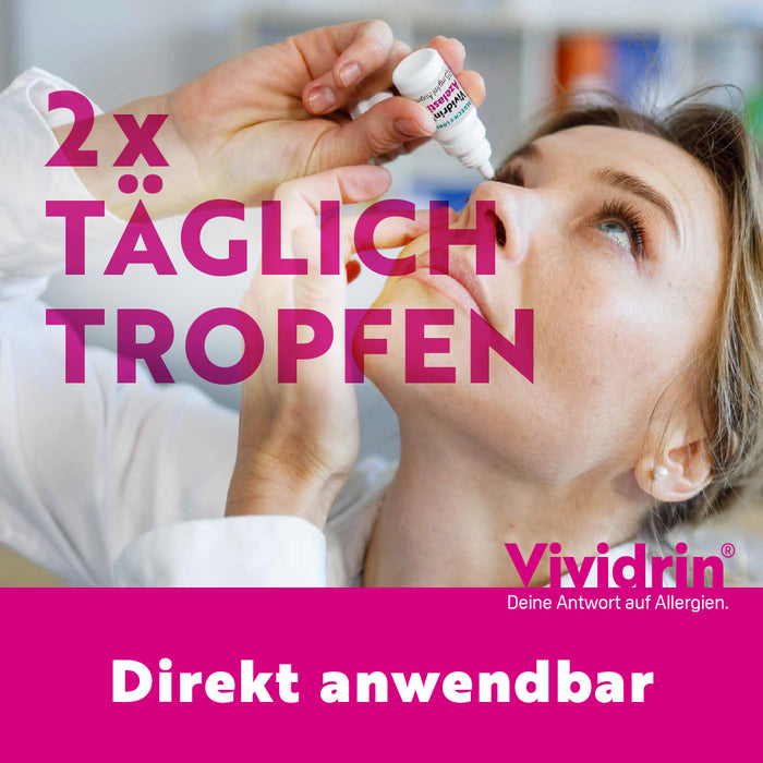 Vividrin Azelastin Augentropfen, 6 ml Lösung
