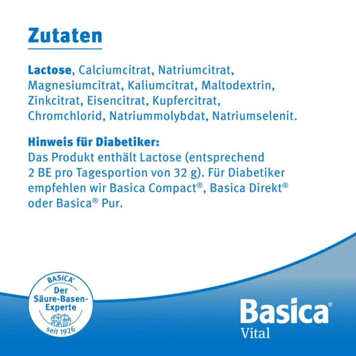 Basica Vital Pulver, 200 g Powder