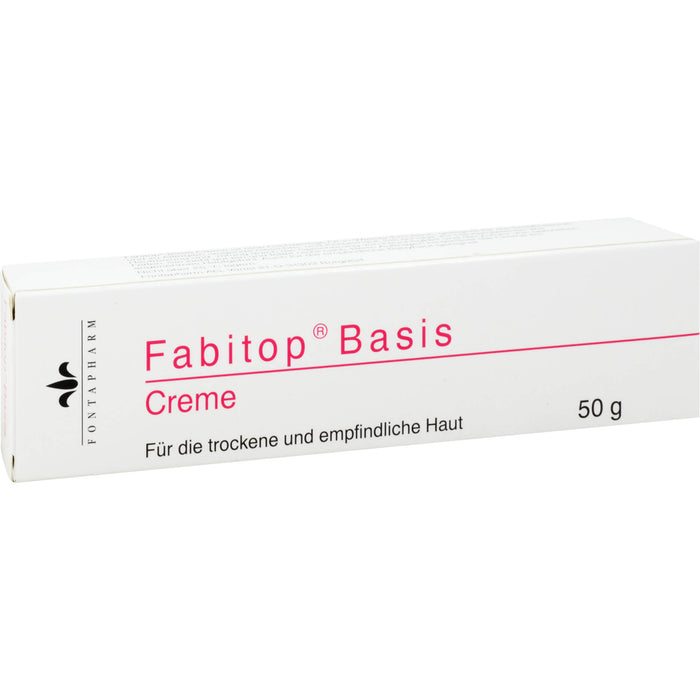 Fabitop Basis Creme für die trockene und empfindliche Haut, 50 g Cream