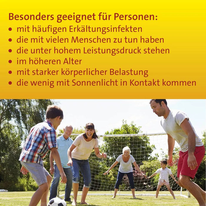 Vitamin D3 Hevert 2000 IE Immun Aktiv, 60 pcs. Capsules