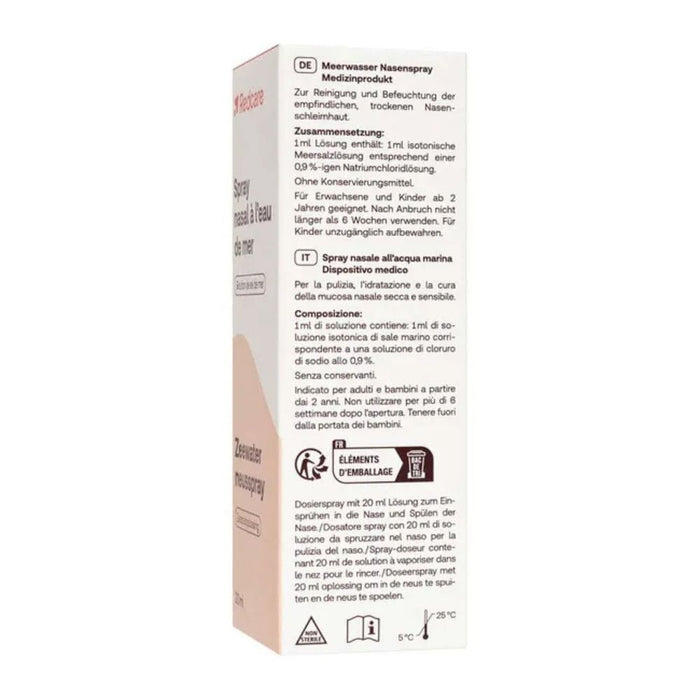 Redcare Meerwasser Nasenspray, 20 ml Lösung