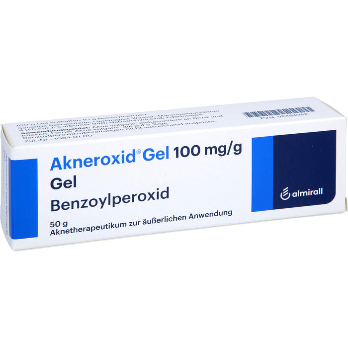 Akneroxid Gel Aknetherapeutikum, 50 g Gel