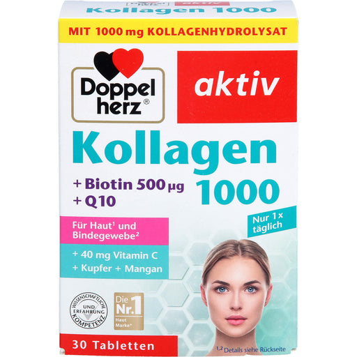 Doppelherz Kollagen 1000, 30 St TAB