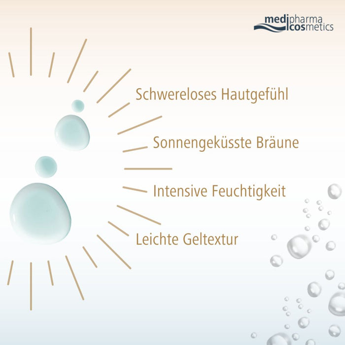 medipharma cosmetics Hyaluron Sanfte Bräune Aqua Gelcreme, 150 ml Crème