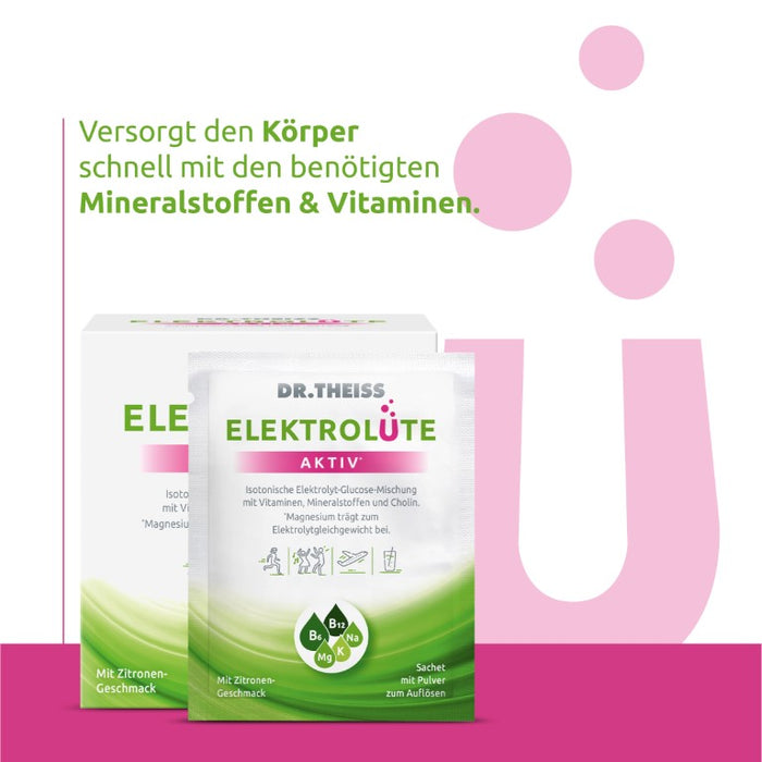 Dr.Theiss Elektrolüte AKTIV, 15 pcs. Sachets