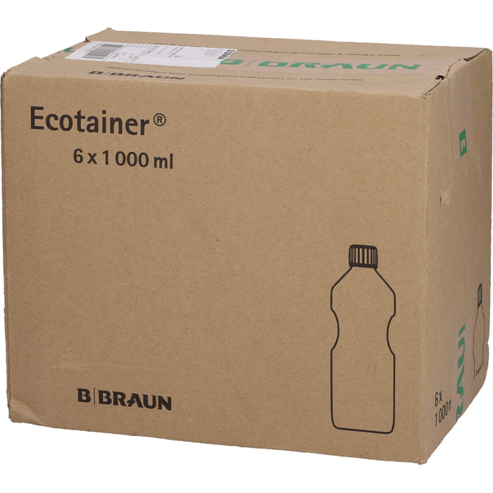 B. Braun Spüllösung Kunstoff Flasche 1000 ml, 6000 ml Solution