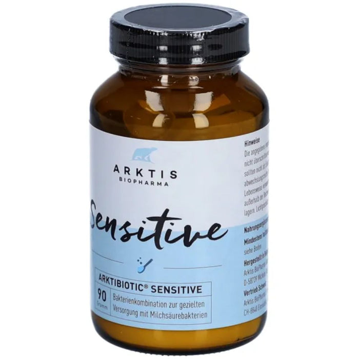ARKTIS Arktibiotic Sensitive Pulver zur Versorgung mit Milchsäurebakterien, 90 g Powder