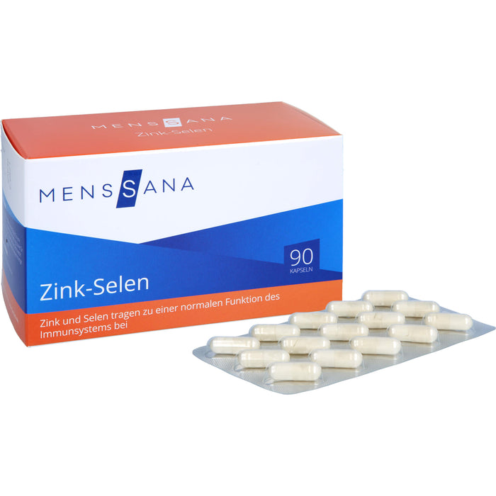 MensSana Zink-Selen Kapseln, 90 St. Kapseln