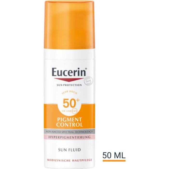 Eucerin Pigment Control LSF 50+ Sun Fluid, 50 ml Solution