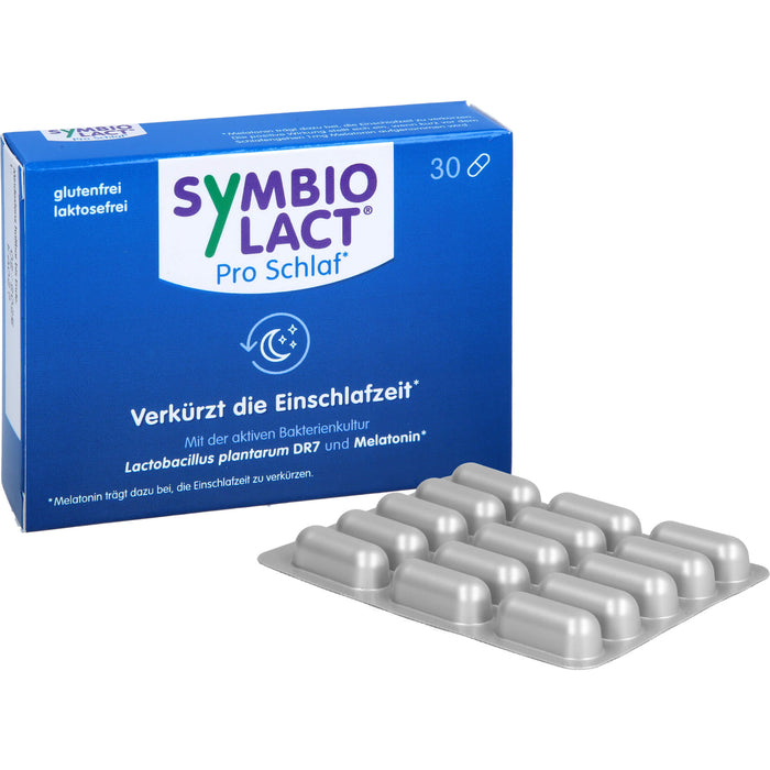 SymbioLact Pro Schlaf Kapseln verkürzt die Einschlafzet, 30 pcs. Capsules