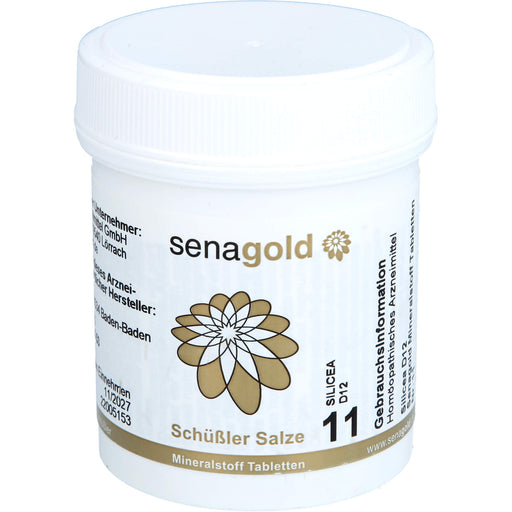 Senagold Schüßler Salze Nr. 11 Silicea D12 Tabletten, 400 St. Tabletten