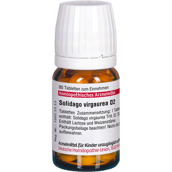 Solidago virgaurea D2 DHU Tabletten, 80 pc Tablettes