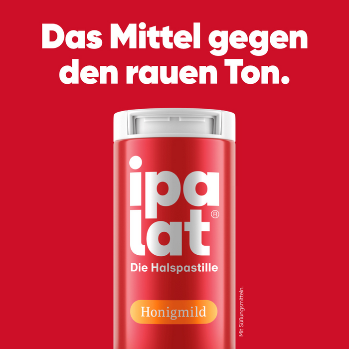 ipalat Die Halspastille Honigmild, 120 St. Pastillen