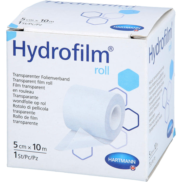Hydrofilm roll wasserdichter Folienverband 5cmx10m, 1 St VER