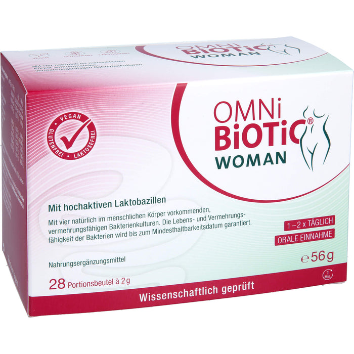 OMNi BiOTiC Woman Pulver, 28 pcs. Sachets