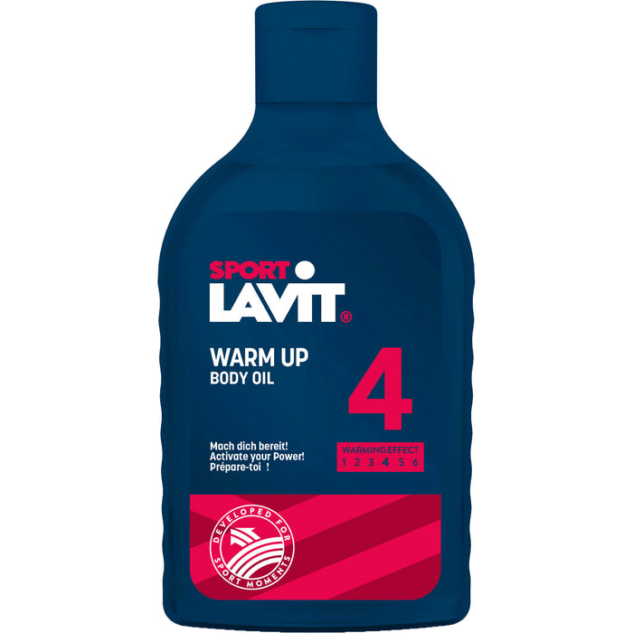 SPORT LAVIT Warm Up Body Oil wärmendes Körperöl, 250 ml Öl
