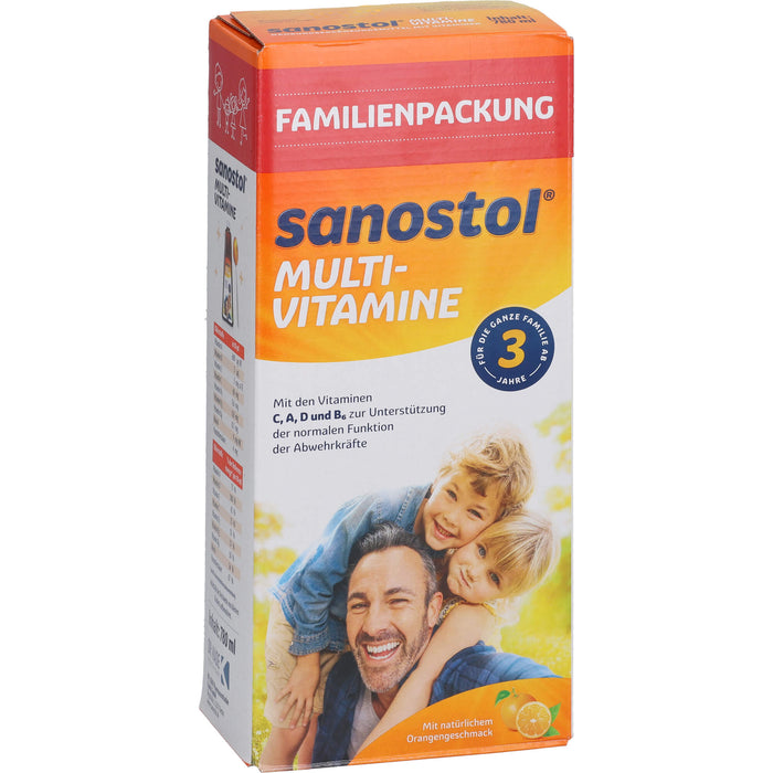 sanostol Multivitamine Familienpackung Saft, 780 ml Lösung