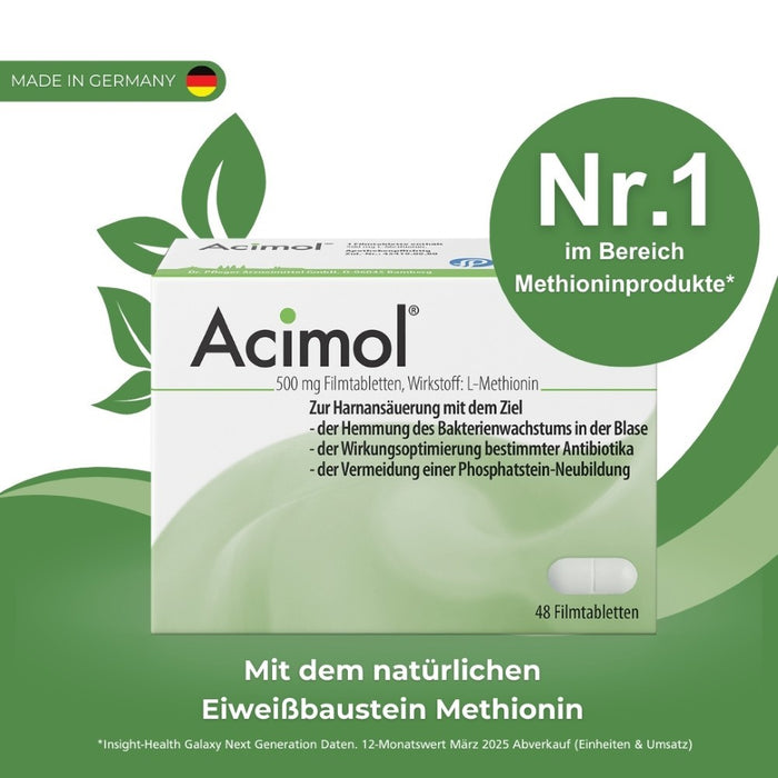 Acimol 500 mg, 96 pcs. Tablets