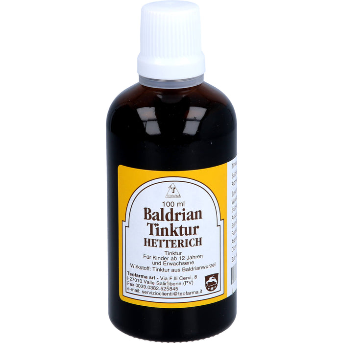 Baldriantinktur Hetterich, 100 ml Solution