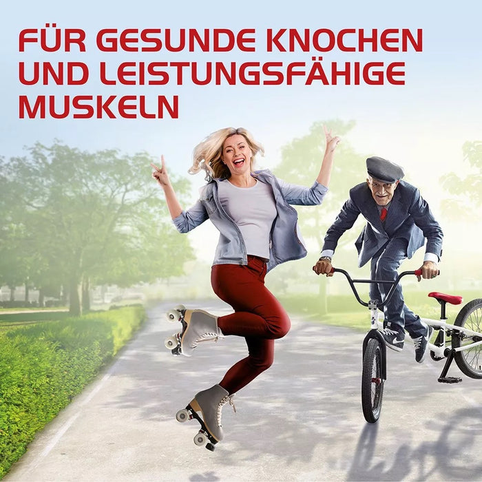 Vitamin D3 K2 Hevert plus Calcium und Magnesium 1.000 I.E. mit 4-fach Osteo-Formel für gesunde Knochen und Muskeln, 120 pc Capsules