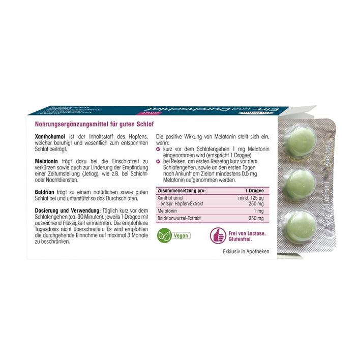 Dr. Böhm Ein- und Durchschlaf akut, 30 pc Dragées