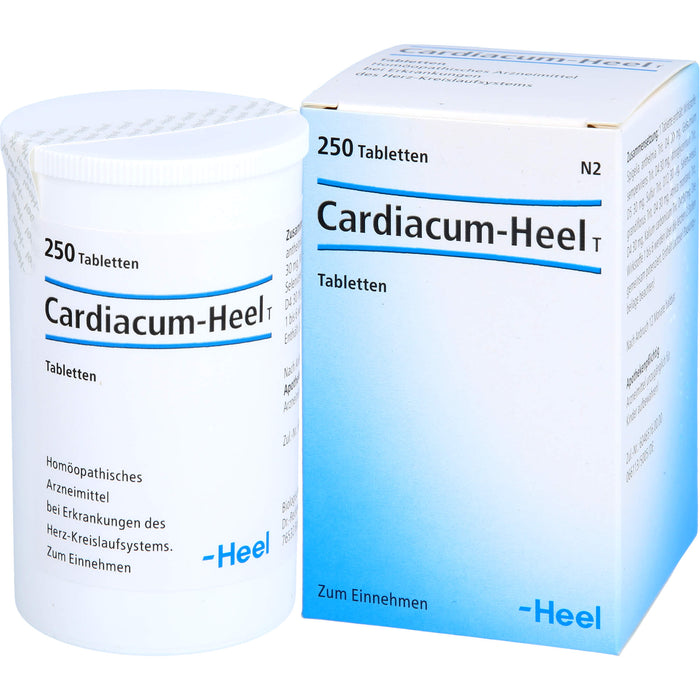 Cardiacum Heel T Tabl., 250 pcs. Tablets