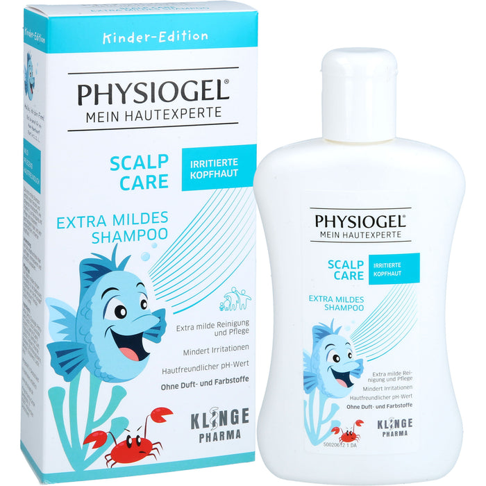 PHYSIOGEL Scalp Care extra mildes Shampoo für Kinder, 200 ml Shampoo