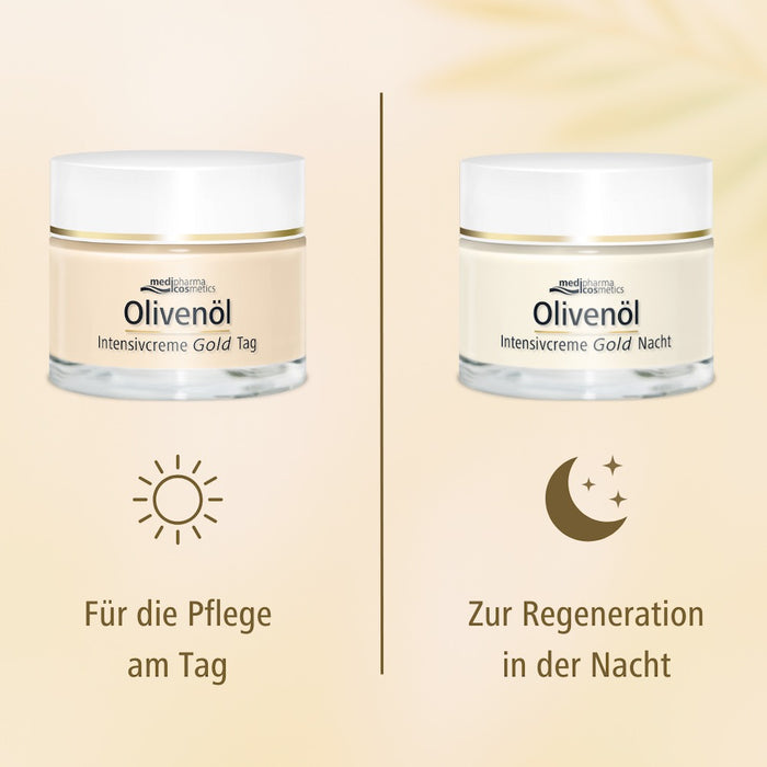 Olivenöl Intensivcreme Gold ZELL-AKTIV Nachtcreme, 50 ml Crème