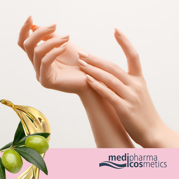 Medipharma Cosmetics Olivenöl Handpflege Rosé, 50 ml Cream