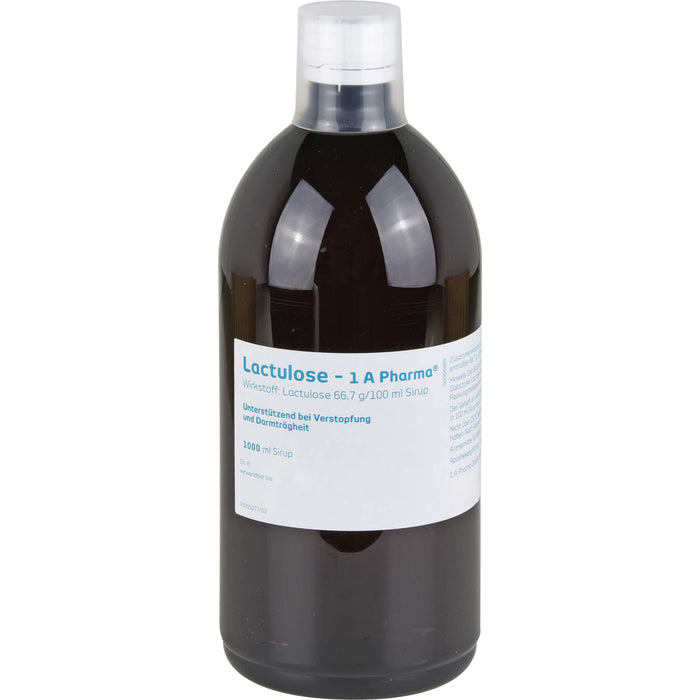Lactulose - 1 A Pharma , 66,7 g/100 ml Sirup, 1000 ml Lösung