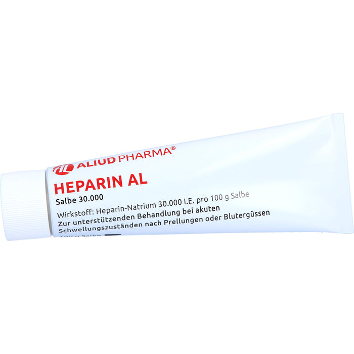 Heparin AL Salbe 30.000 bei Schwellungen, 100 g Ointment