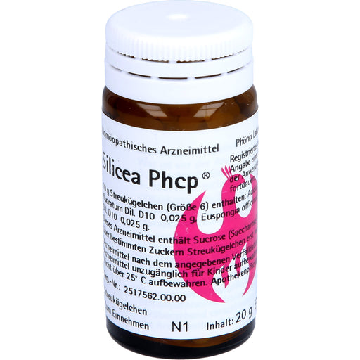 Silicea Phcp Glob., 20 g GLO