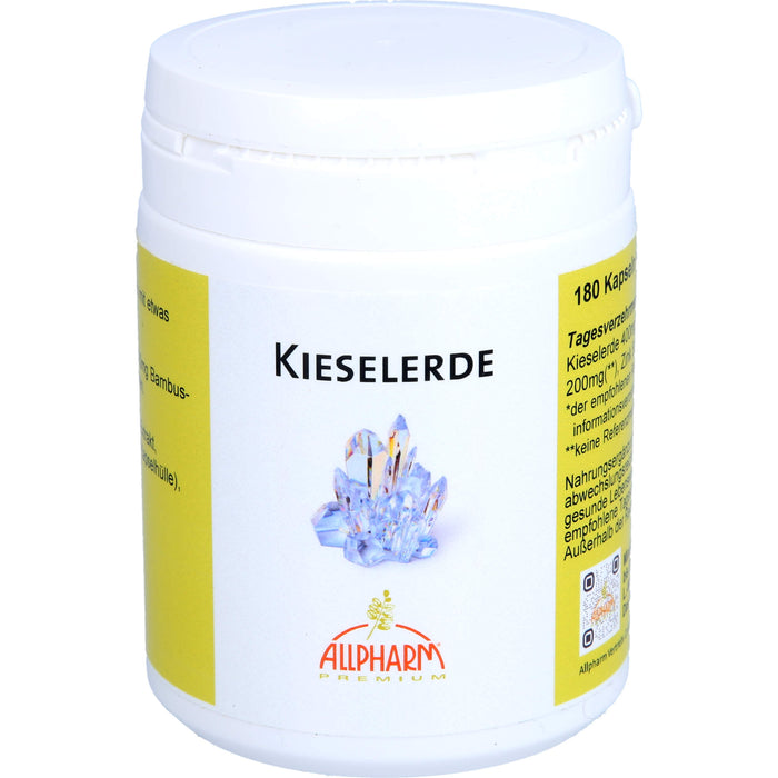ALLPHARM Kieselerde Kapseln, 180 St. Kapseln