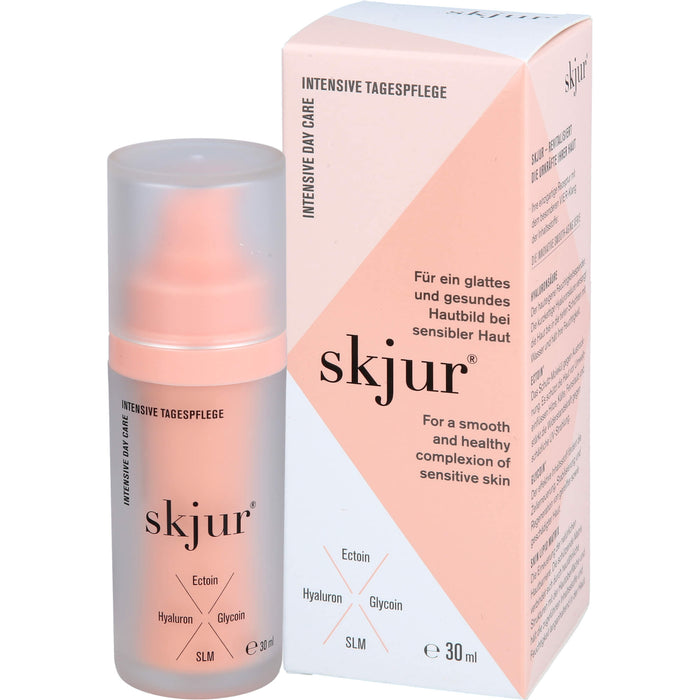 Skjur Intensive Tagespflege für ein glattes und gesundes Hautbild bei sensibler Haut, 30 ml Creme