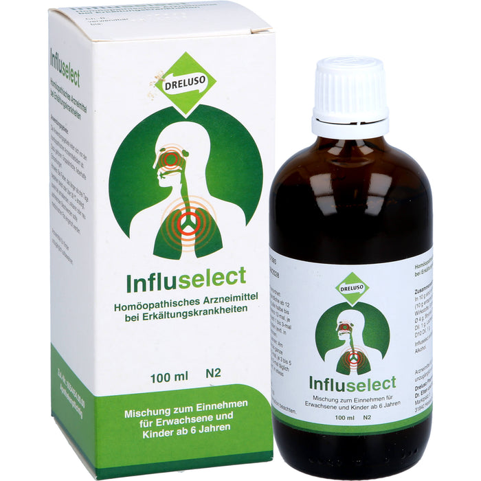 Influselect Mischung bei Erkältungskrankheiten, 100 ml Solution