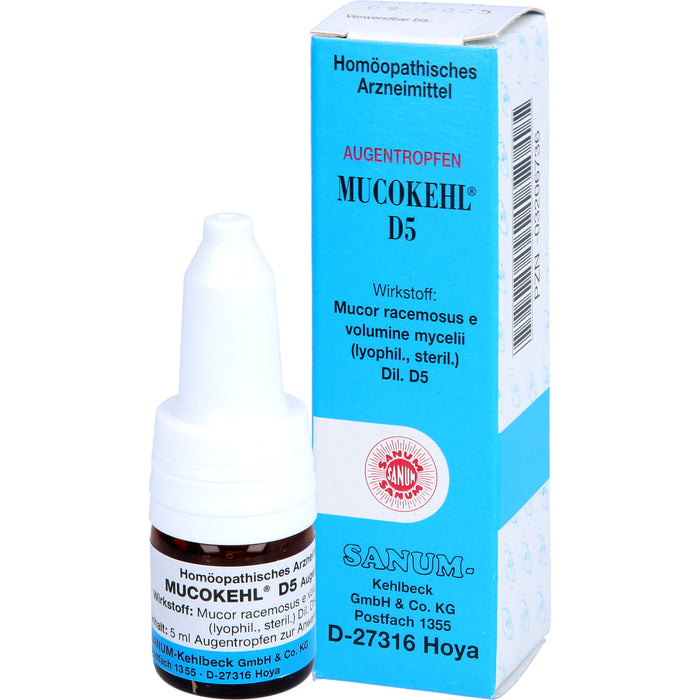 SANUM-KEHLBECK Mucokehl D5 Augentropfen, 5 ml Solution