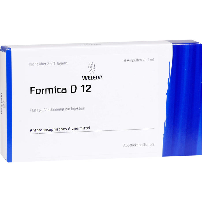 Formica D12 Weleda Amp., 8X1 ml AMP