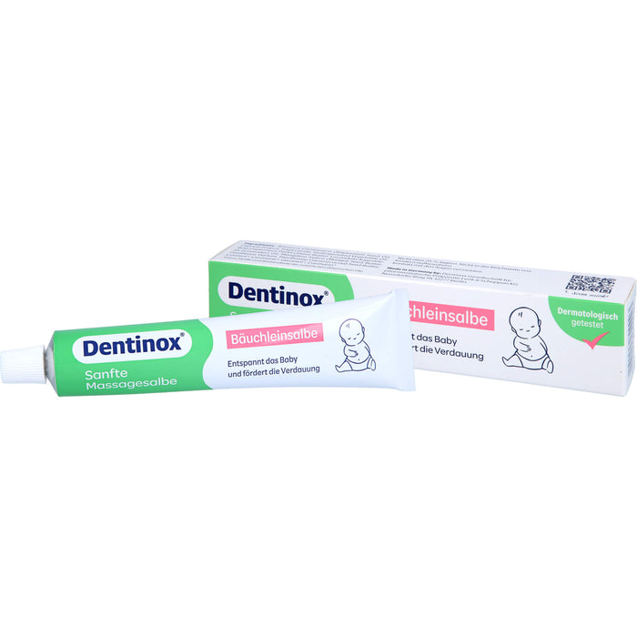 Dentinox Bäuchleinsalbe entspannt das Baby und fördert die Verdauung, 50 ml Crème