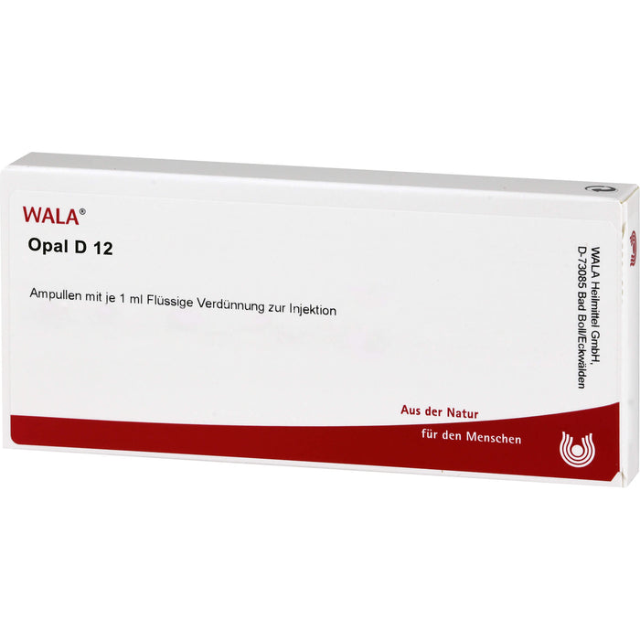 Opal D12 WALA Ampullen, 10 pc Ampoules