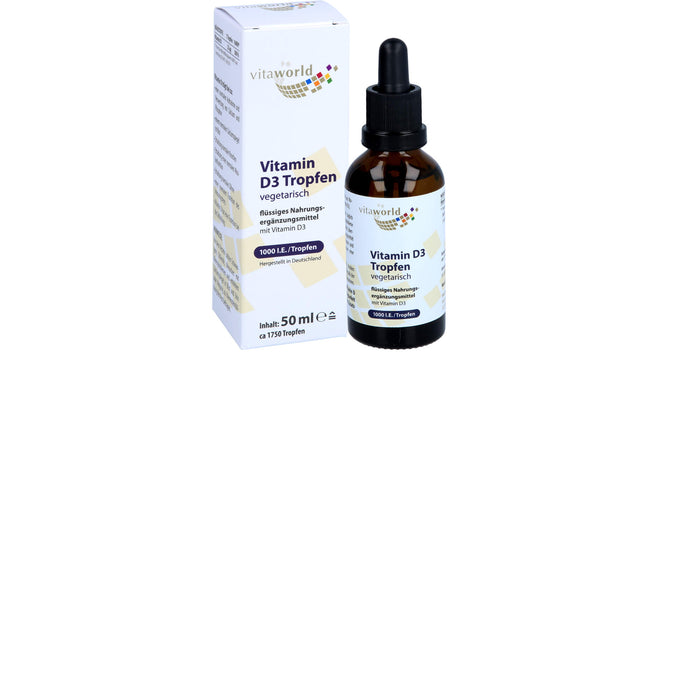 VITAMIN D 3 1000IE PRO TAg, 50 ml TEI