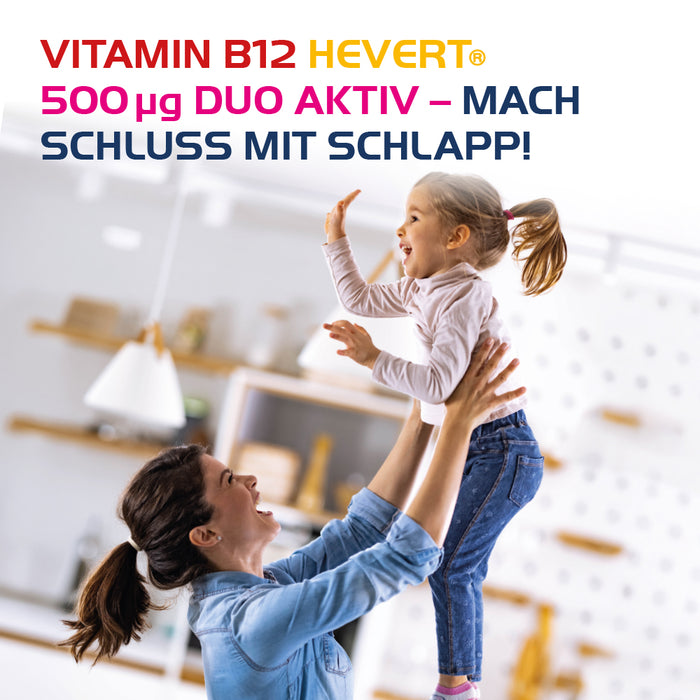 Vitamin B12 Hevert 500 µg Duo Aktiv, 180 pcs. Tablets