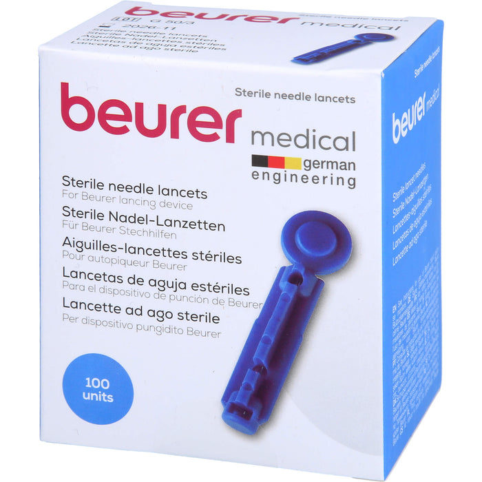 Beurer sterile Nadel-Lanzetten, 100 pc Aiguilles