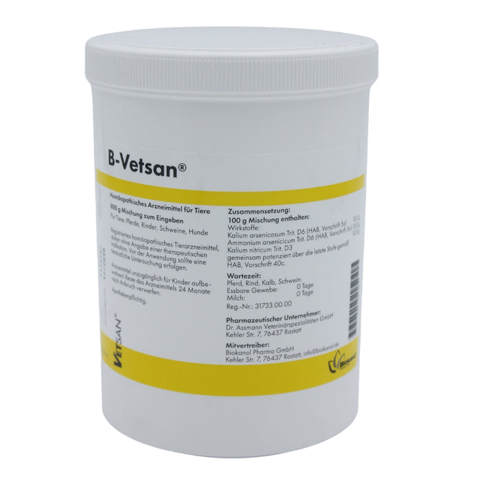 B-Vetsan Pulver für Tiere, 800 g Poudre