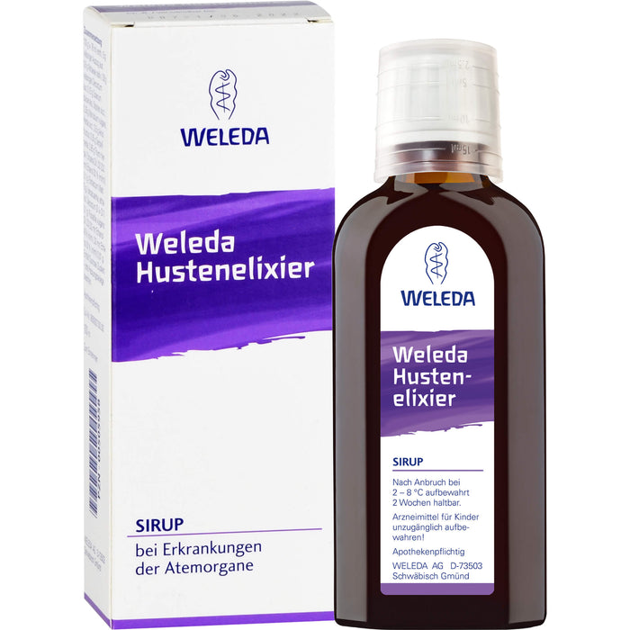 WELEDA Hustenelixier, Sirup, 100 ml Solution